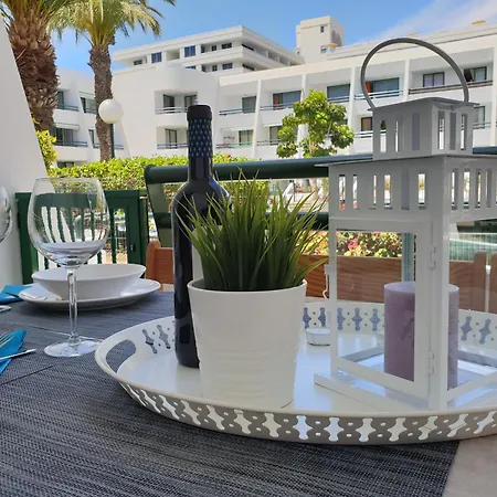 Casa Palmera 2 Only 150 Meters To The Beach, Heated Pool, Wifi, Sat-tv, Terrace, Location, Washing Machine Apartment *