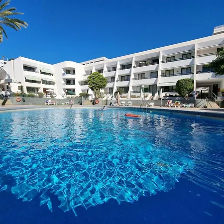 Casa Palmera 2 Only 150 Meters To The Beach, Heated Pool, Wifi, Sat-tv, Terrace, Location, Washing Machine Playa de las Americas (Tenerife)