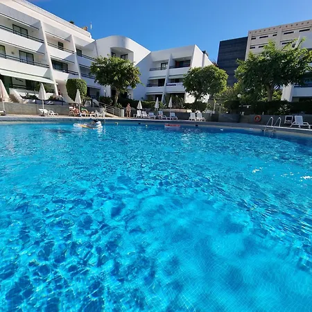 Apartment Casa Palmera 2 Only 150 Meters To The Beach, Heated Pool, Wifi, Sat-tv, Terrace, Location, Washing Machine Playa de las Americas (Tenerife)